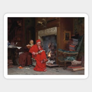 The Committee on Moral Books by Jehan Georges Vibert Magnet